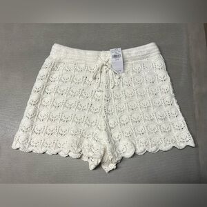 American Eagle Crochet Shorts Size XS NWT